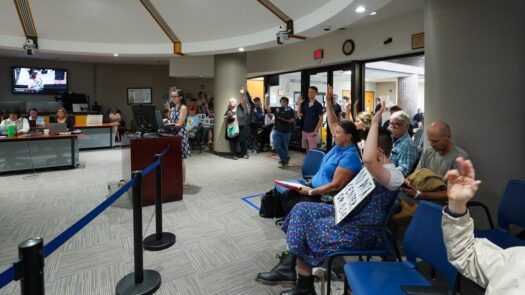 Lawrence community members urge city commission to adopt moratorium on data centers